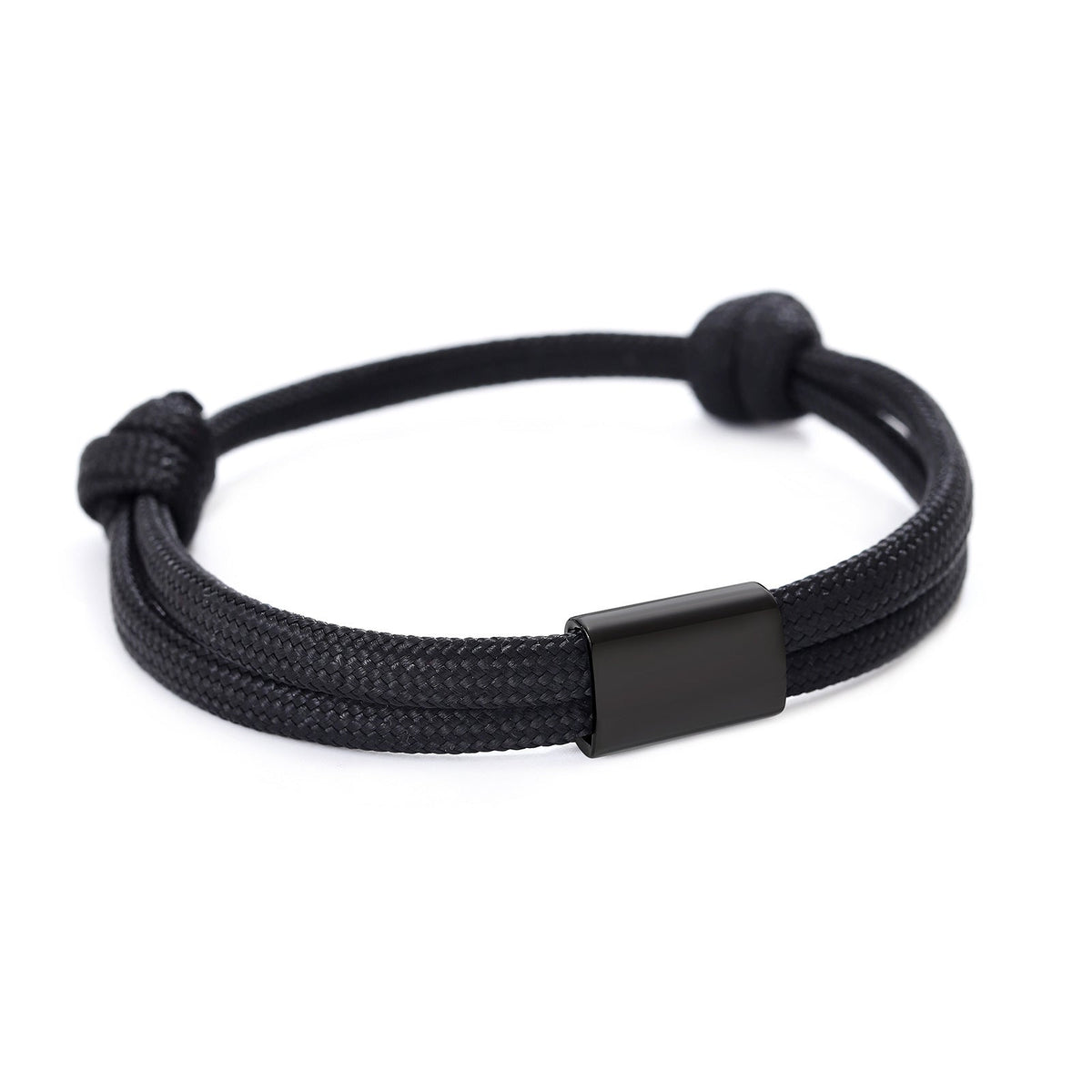 Bracelet tressé pour femme avec fermoir doré