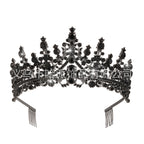 Diadème en strass et pierres étincelantes