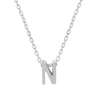 Collier pendentif initiale personnalisé pour femme