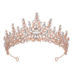 Diadème en strass et pierres étincelantes