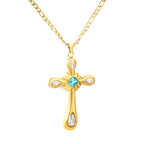 Collier pour femme avec pendentif anneau moderne et brillant en acier inoxydable