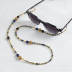 Chaîne de lunettes perlée