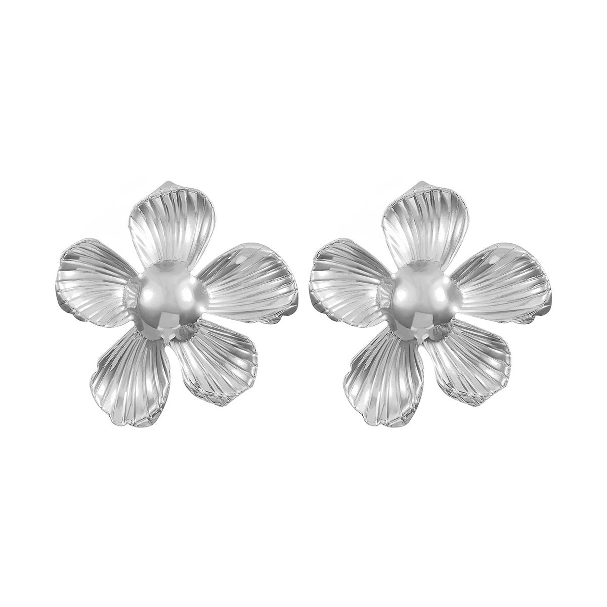 Boucles d'oreilles pendantes pour femme motif feuille