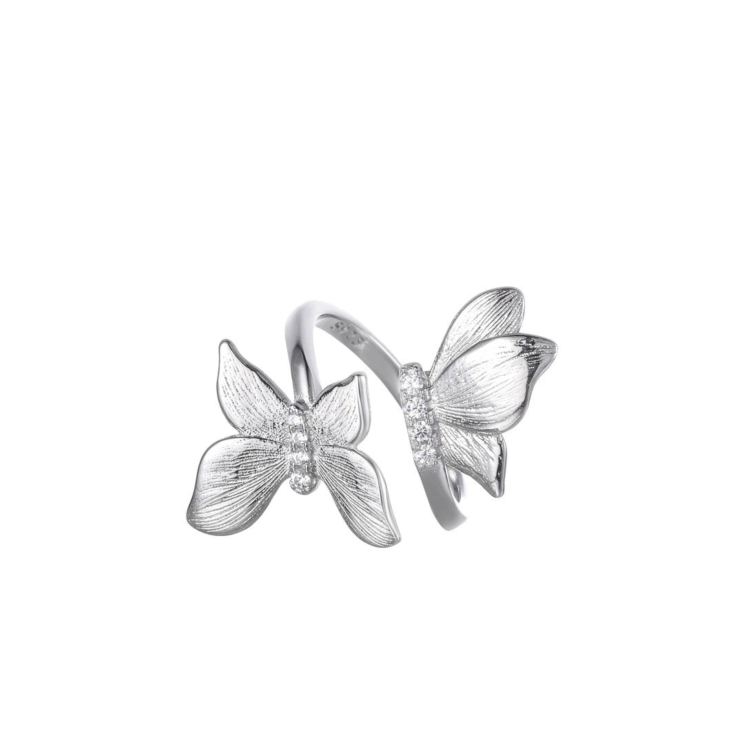 Bague pour femme à motifs floraux
