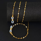 Collier à chaîne réglable