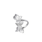 Bague pour femme à motifs floraux