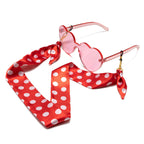 Cordon pour lunettes à pois
