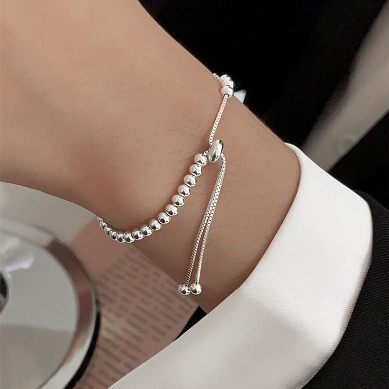 Collier délicat pour femme avec détails de perles brillantes