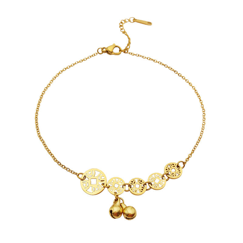 Chevillère pour femme avec pendentifs élégants
