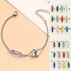 Montre pour femme avec cristal facetté
