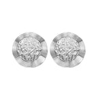 Boucles d'oreilles pendantes pour femme motif feuille