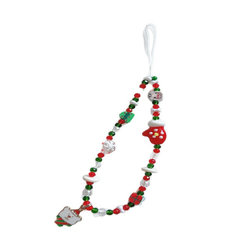 Collier de perles à thème festif