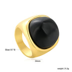 Bague spirale tendance pour femme à double finition