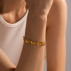 Bracelet pour femme à motifs papillons délicats