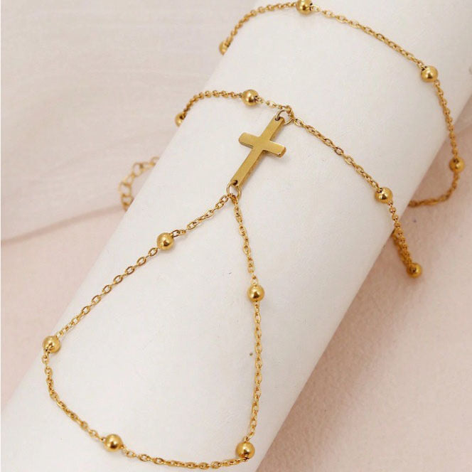 Bracelet croix élégant