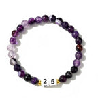 Bracelet de perles pour femme avec pendentif anniversaire personnalisable