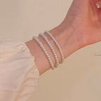 Bracelet perles élégant