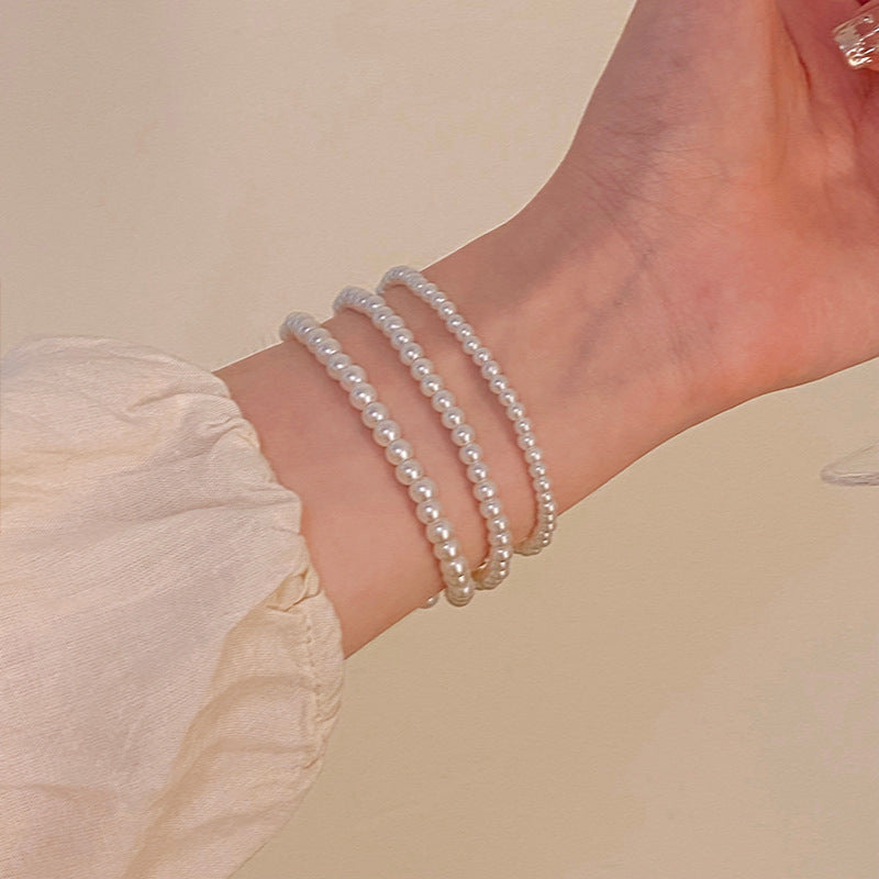 Bracelet perles élégant