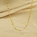 Collier de perles colorées pour femme
