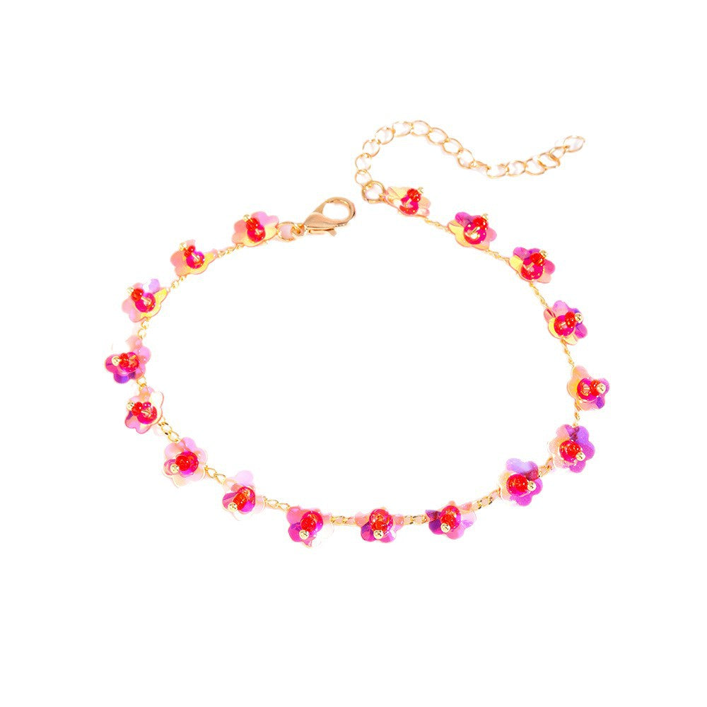 Collier statement fleur