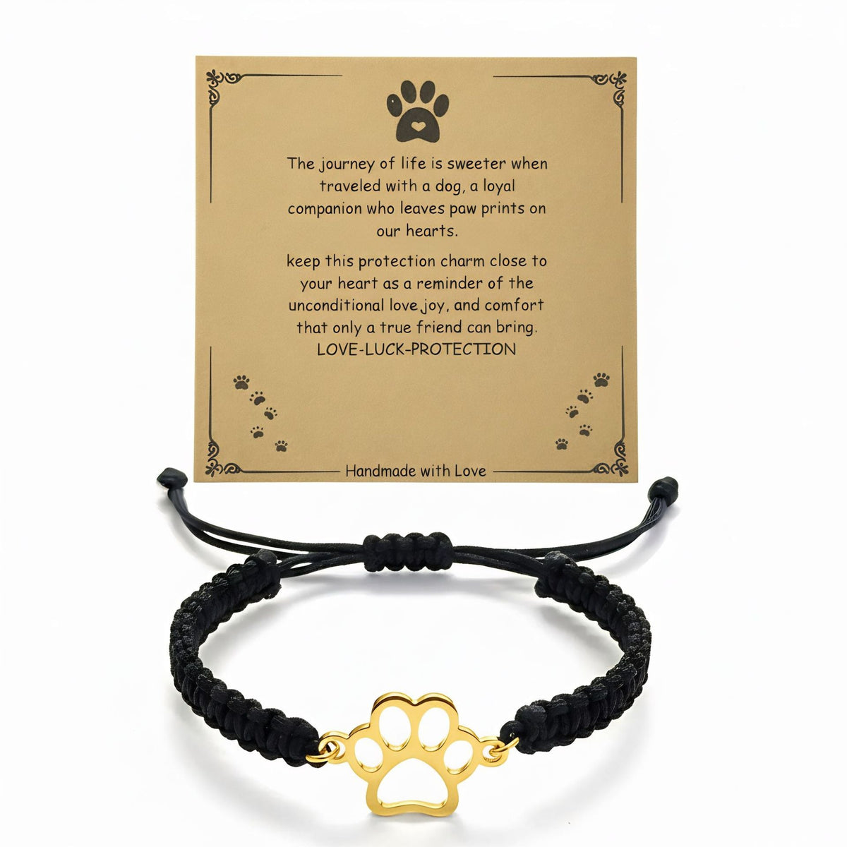 Bracelet pour femme avec motif patte