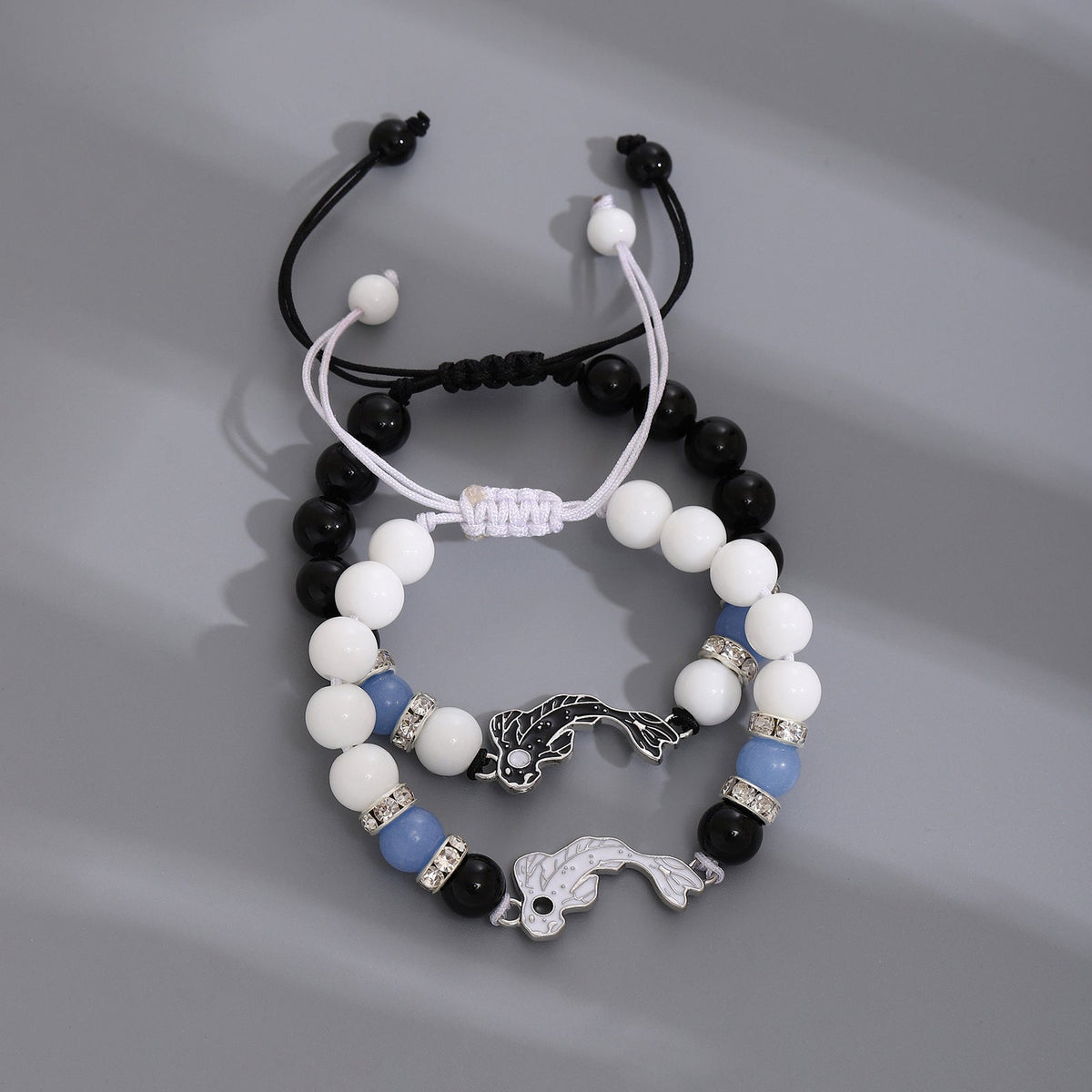 Bracelet d'amitié pour femme avec motif carpe Koï