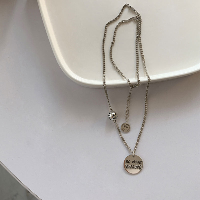 Collier pour femme avec pendentif inspirant