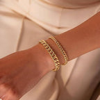 Ensemble de bracelets pour femme à maillons