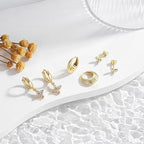 Boucles d'oreilles pendantes pour femme au design papillon élégant