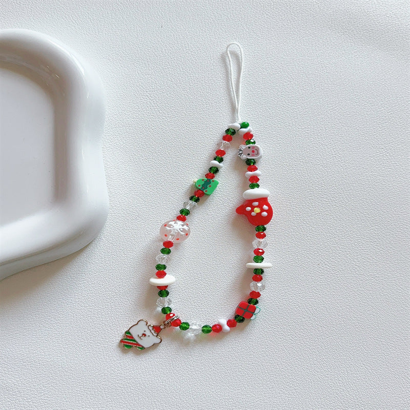 Collier de perles à thème festif