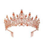 Diadème en strass et pierres étincelantes