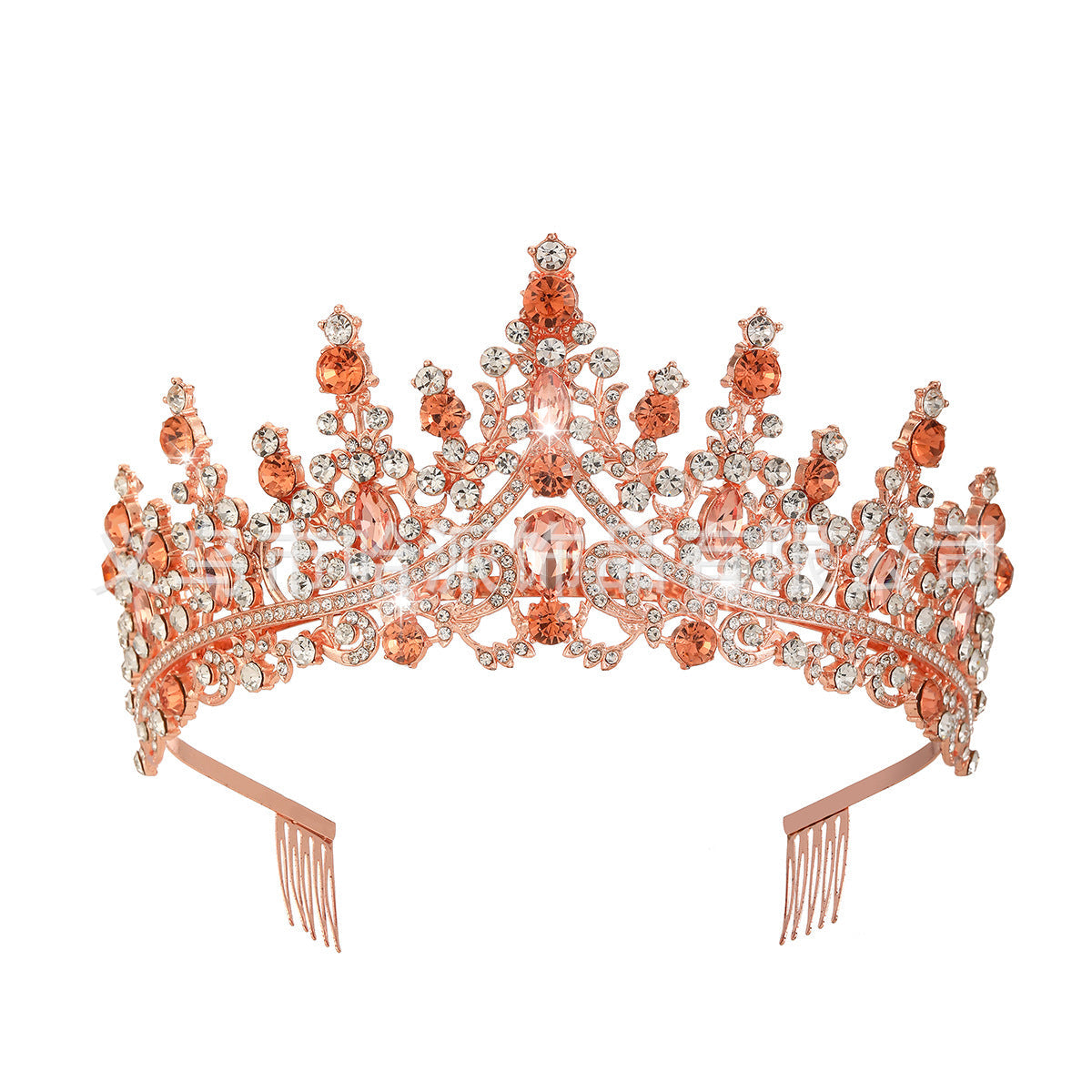 Diadème en strass et pierres étincelantes