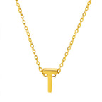 Collier pendentif initiale personnalisé pour femme