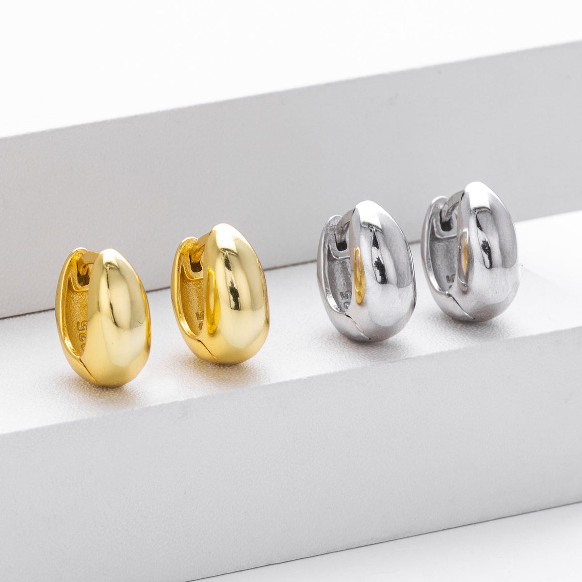 Boucles d'oreilles pendantes pour femme en argent sterling 925