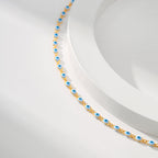 Collier charme œil