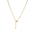Collier Lariat à plusieurs rangs pour femme