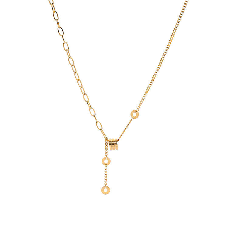 Collier Lariat à plusieurs rangs pour femme