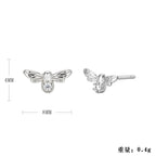 Boucles d'oreilles clous pour femme design pointes moderne