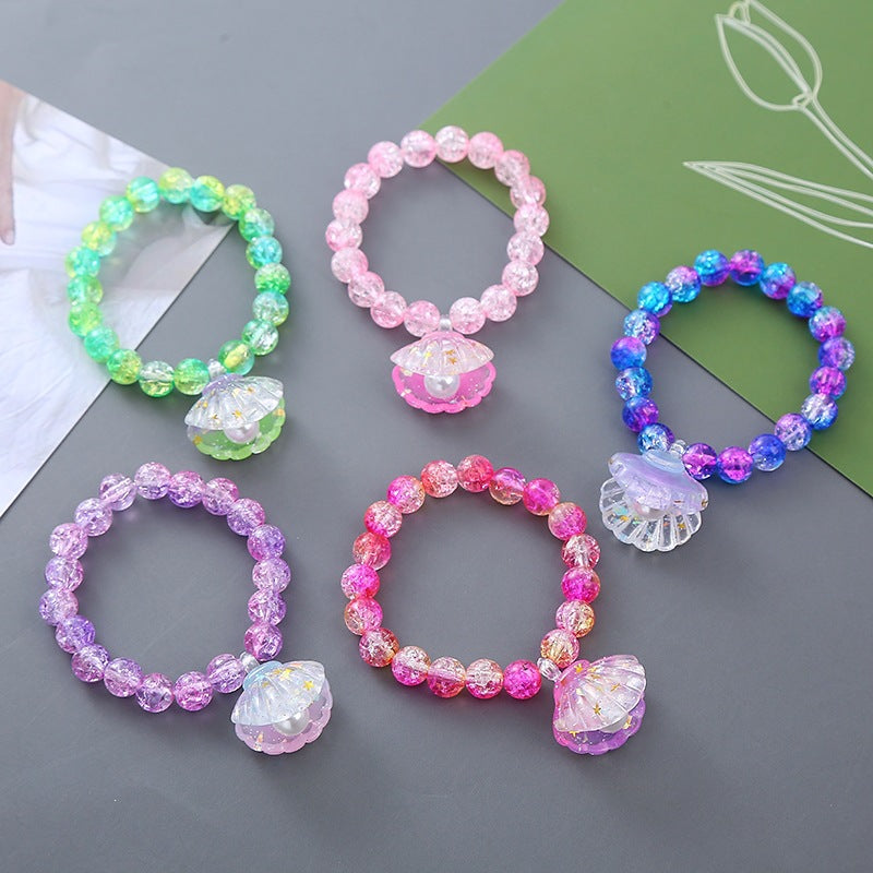 Bracelet avec pendentif coquillage