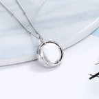 Collier pour femme avec pendentif coquillage