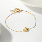 Bracelet initiale bulle