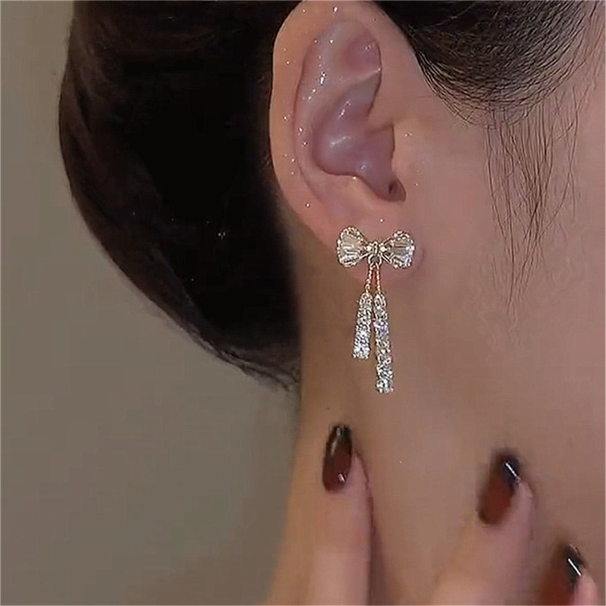 Boucles d'oreilles bohèmes vintage à longs pompons
