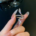 Bague serpent ajustable