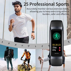 Montre connectée de fitness étanche avec suivi de santé