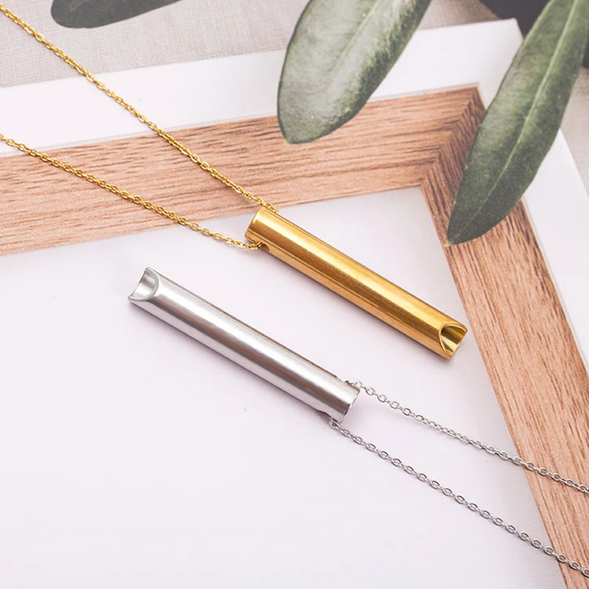 Collier de respiration consciente pour la relaxation
