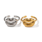 Bague romantique Bold Kiss