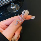 Bague serpent ajustable
