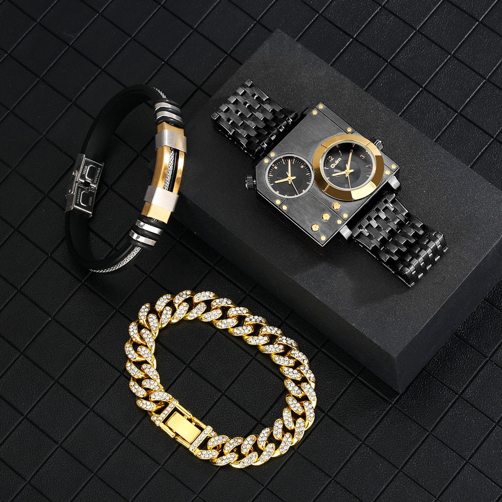 Coffret cadeau montre carrée Ultimate Time Keeper