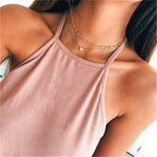 Collier ras-du-cou perles et cœur pour femme