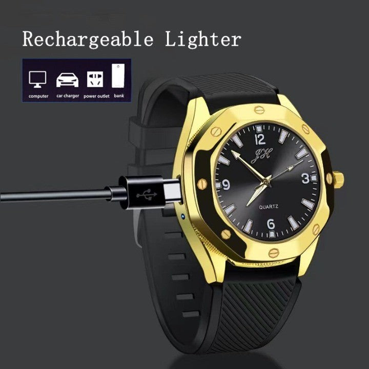 Montre avec briquet électrique USB